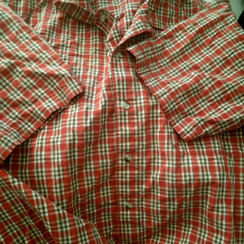 MENS Casusl Button Down Shirt